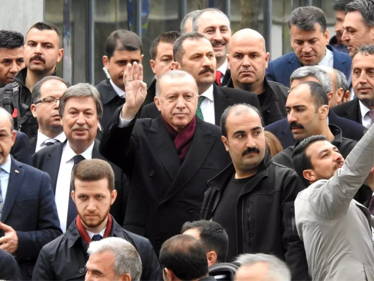 Gaziantep\'te Cumhurbaşkanı Erdoğan\'a Sevgi Seli