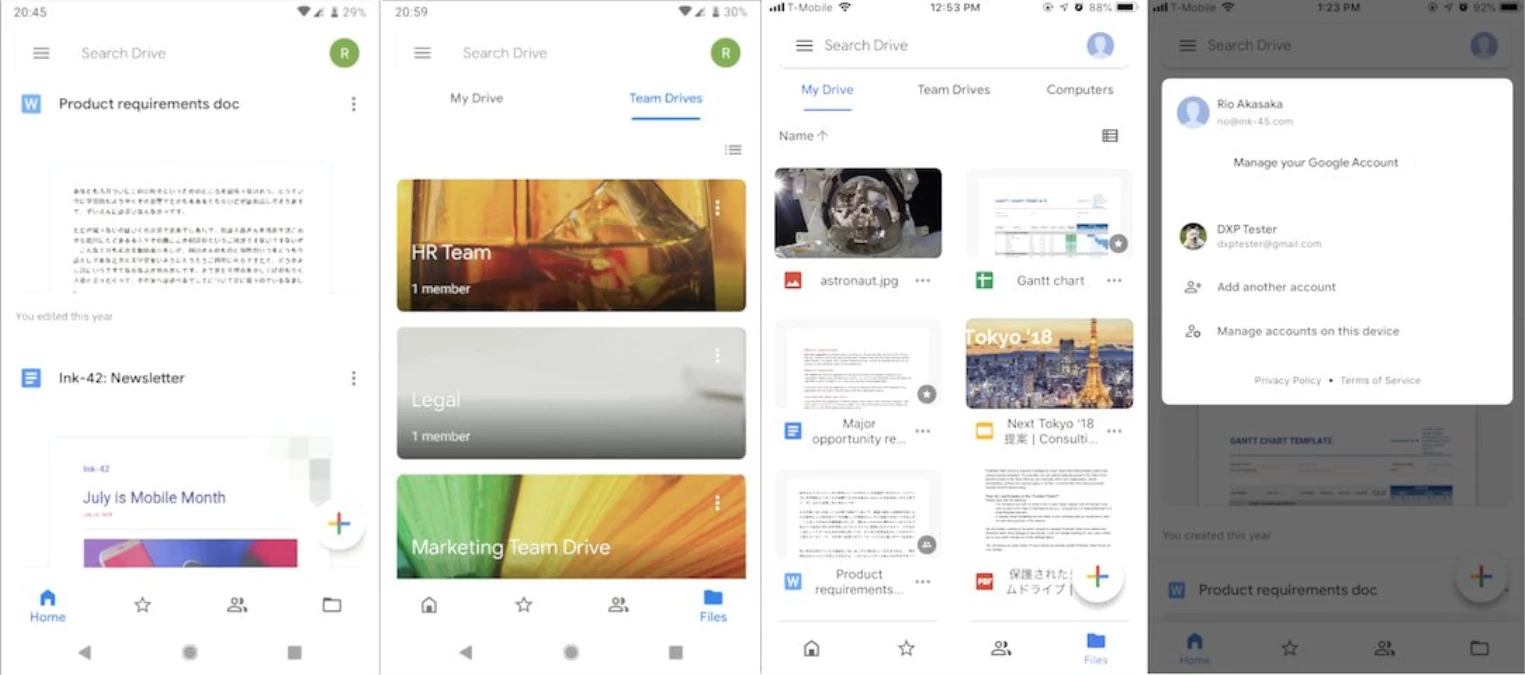 Google Drive Uygulamaları Yeniden Tasarlandı, Daha Mobil Dostu!