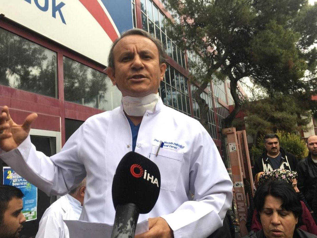Hastanedeki Çıkan Yangınla İlgili Başhekimden Son Dakika Açıklaması