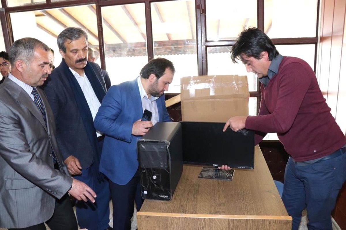 İbb\'den Akseki\'deki Okullara Bilgisayar ve Kitap