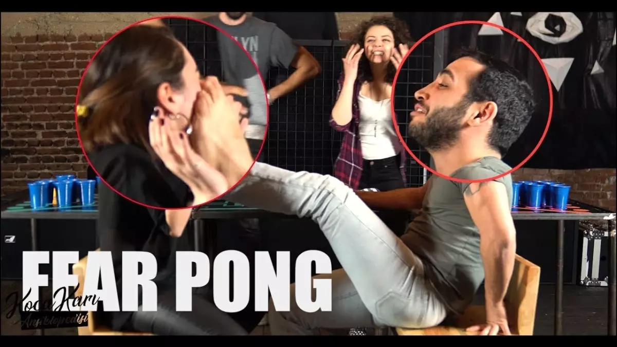 Beer Pong Challenge (Kaybedene Rakibin İsmini Kalıcı Dövme )