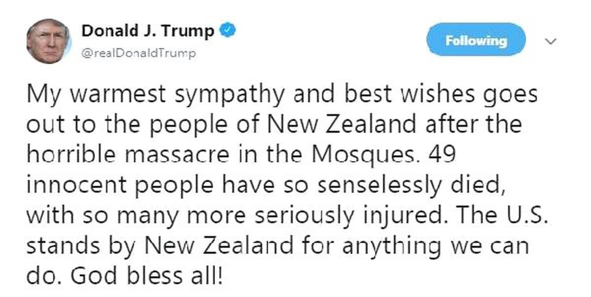 Trump: Korkunç Katliam
