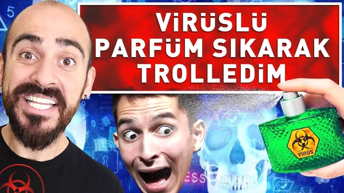 Virüslü Parfüm Sıkarak Trolledim ! (%100 Ekşın)