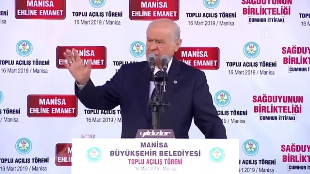 Bahçeli: "Biz Medyaya Değil Meydanlara Bakıyoruz"