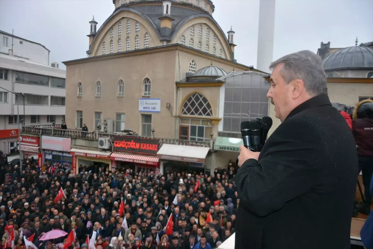 Destici\'den "İttifak Yapılacaksa Yasal Hale Getirilmesi Lazım" Açıklaması