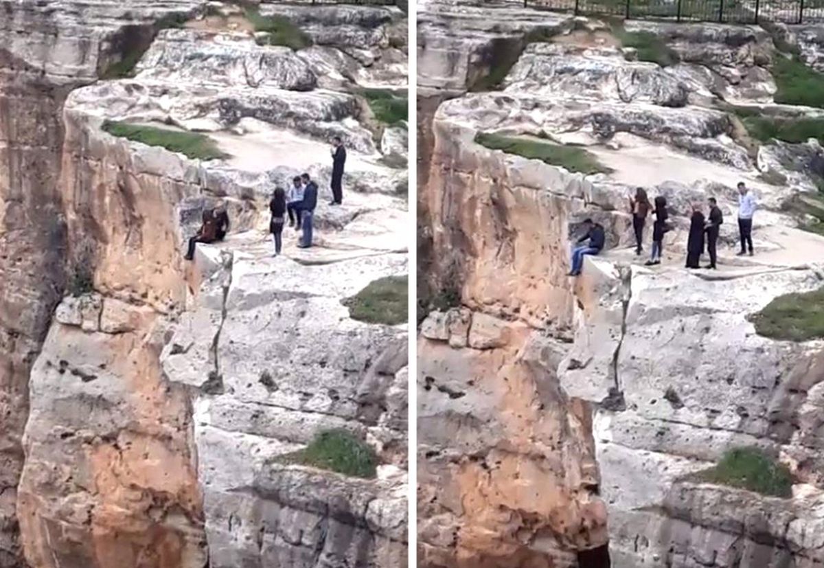 Fotoğraf Çekmek İçin Yaptıkları Pes Dedirtti