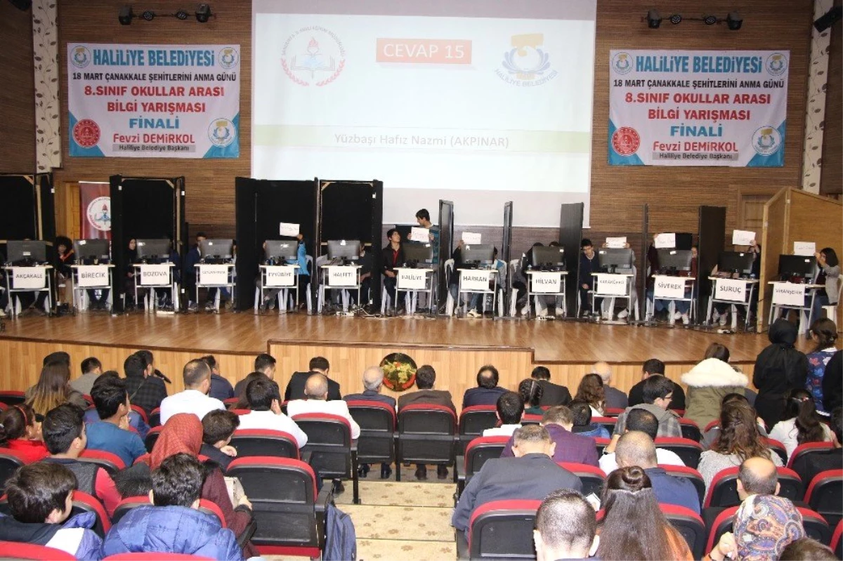Haliliye Belediyesi 5. Çanakkale Bilgi Yarışması Sonuçlandı
