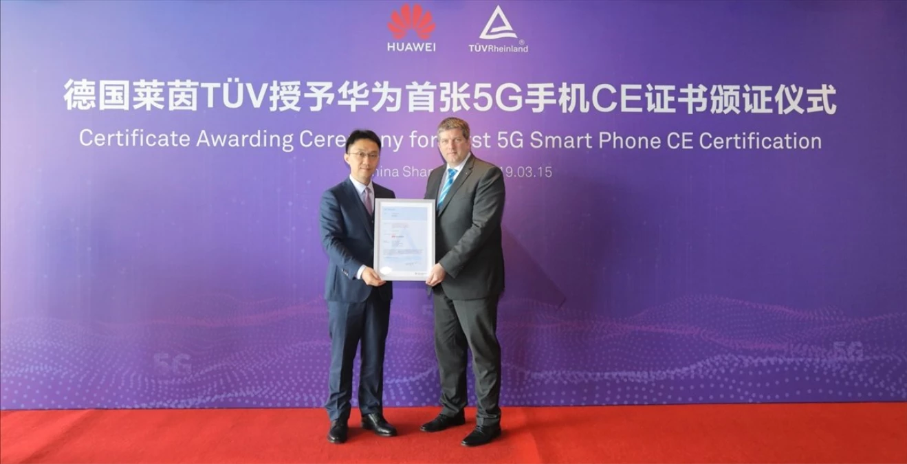 Huawei Mate X Dünyanın İlk 5g Ce Sertifikasyonunu Aldı