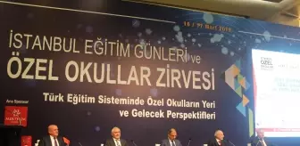 İstanbul Özel Okullar Zirvesi' Gerçekleşti