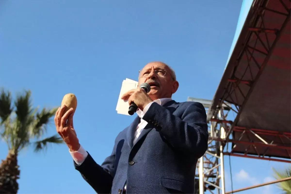 Kılıçdaroğlu Ödemiş Patatesini Göstererek Konuştu Açıklaması