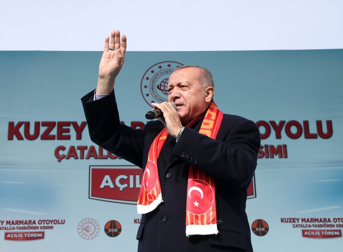 Kuzey Marmara Otoyolu Çatalca-Yassıören Kesimi Açılış Töreni