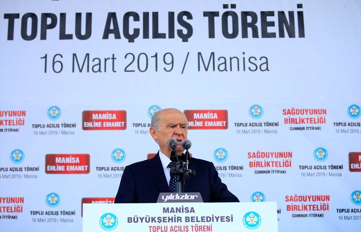 MHP Genel Başkanı Devlet Bahçeli: "İsimleri 5 Harften Oluşan 3\'lü Çete Var Ya; Milletin Başına...