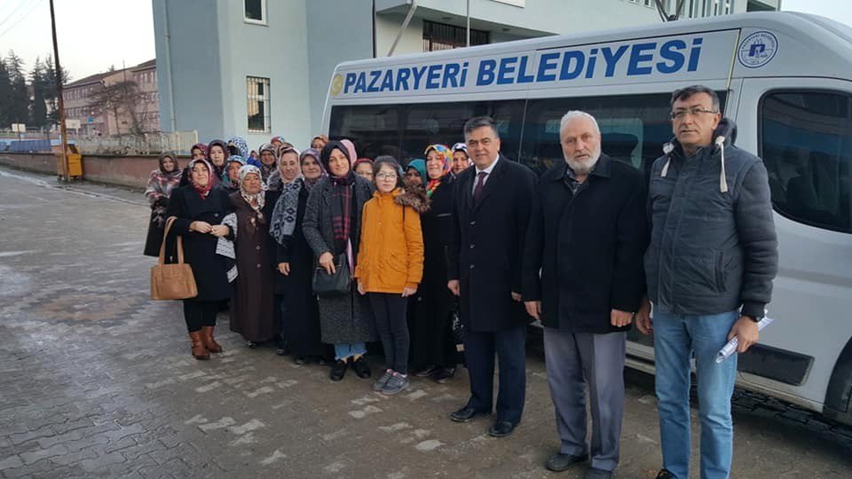 Pazaryeri\'nde Kursiyerlere Kültür Gezisi Düzenlendi