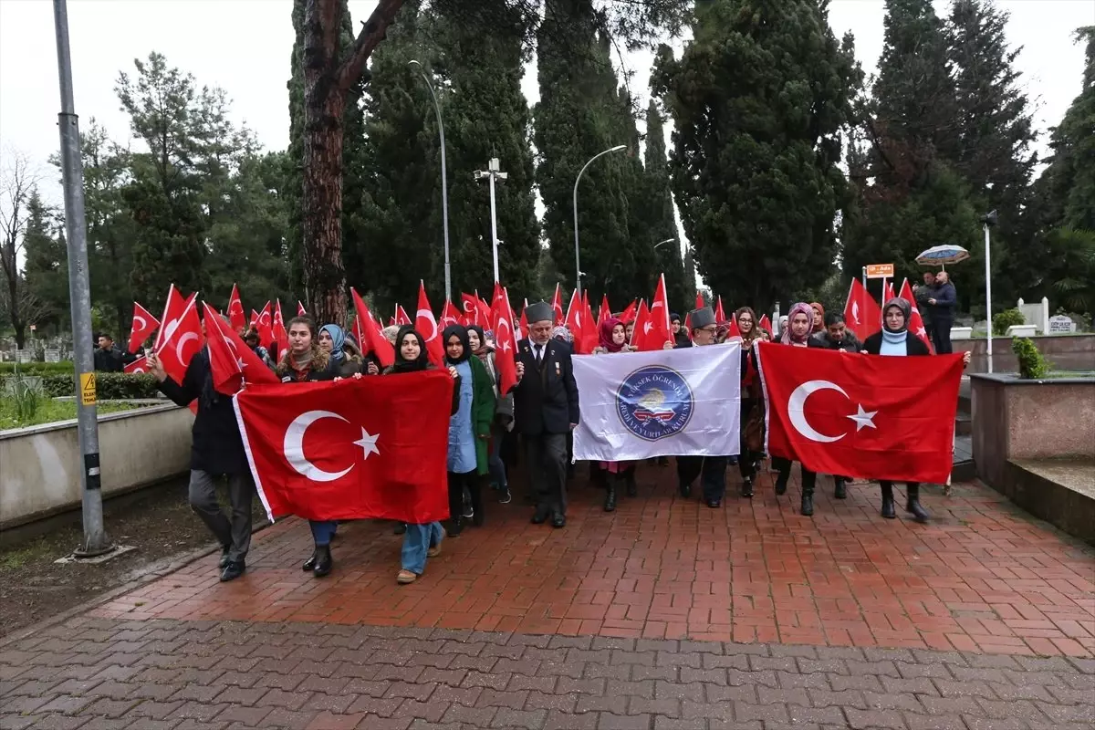 Şehitleri Anma Günü ve Çanakkale Deniz Zaferi\'nin 104. Yıl Dönümü