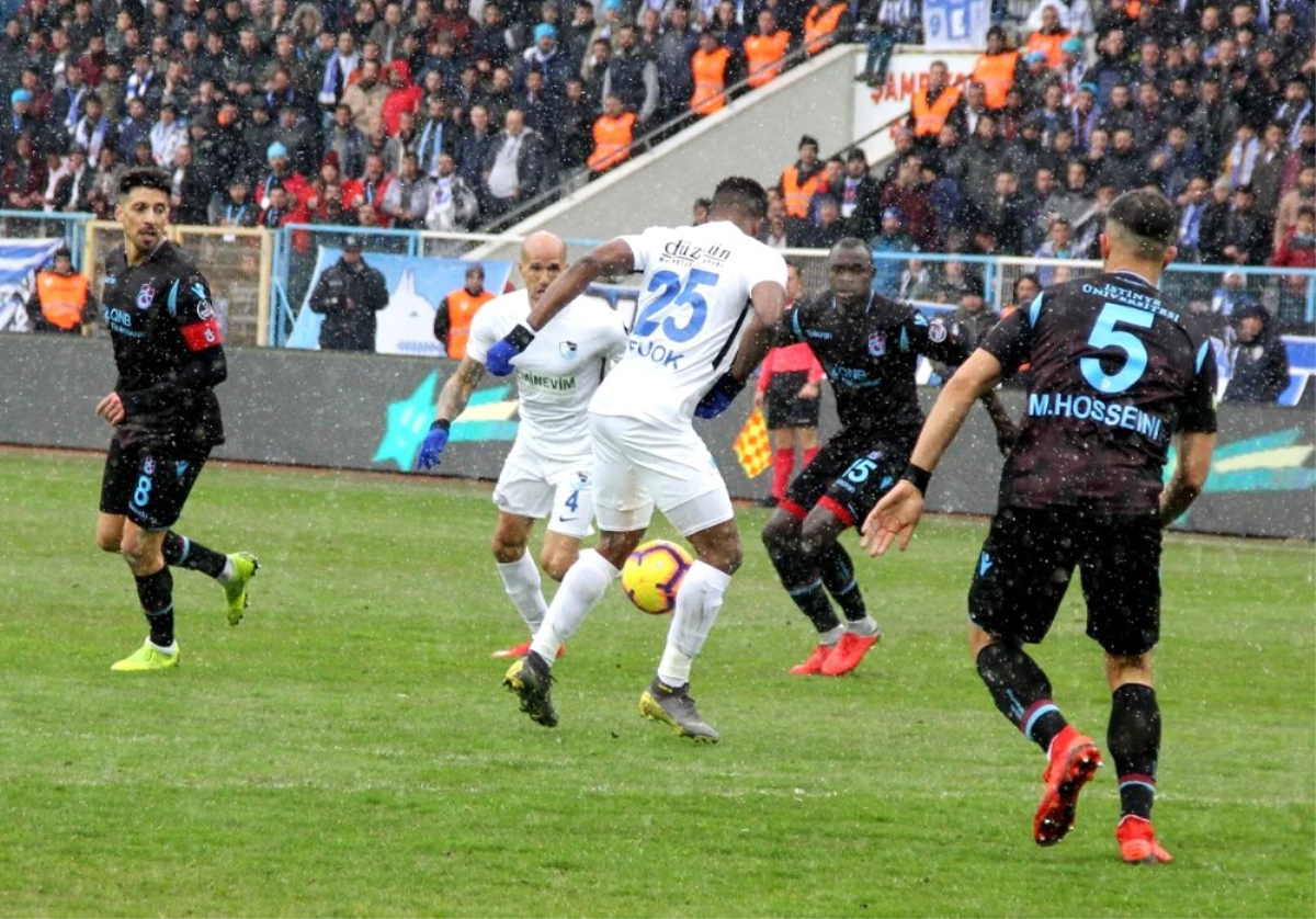 Trabzonspor 3 Puanı Hanesine Yazdırdı