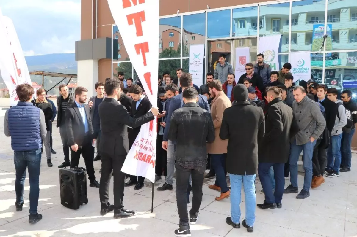 Yeni Zelanda\'daki Terör Saldırısı Karabük\'te Protesto Edildi