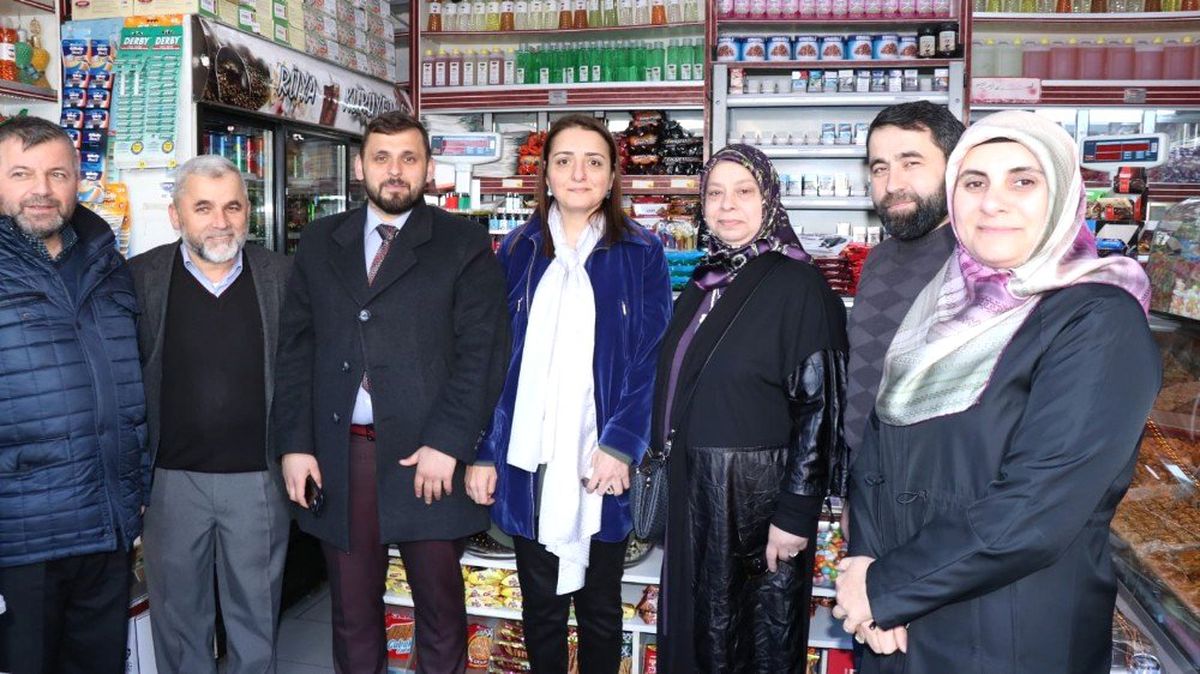Başdanışman Oruç Esnafı Ziyaret Etti