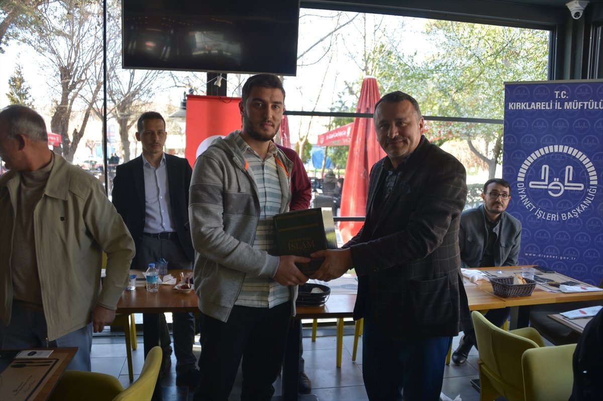 Dini Bilgiler Yarışması Ödül Töreni Yapıldı