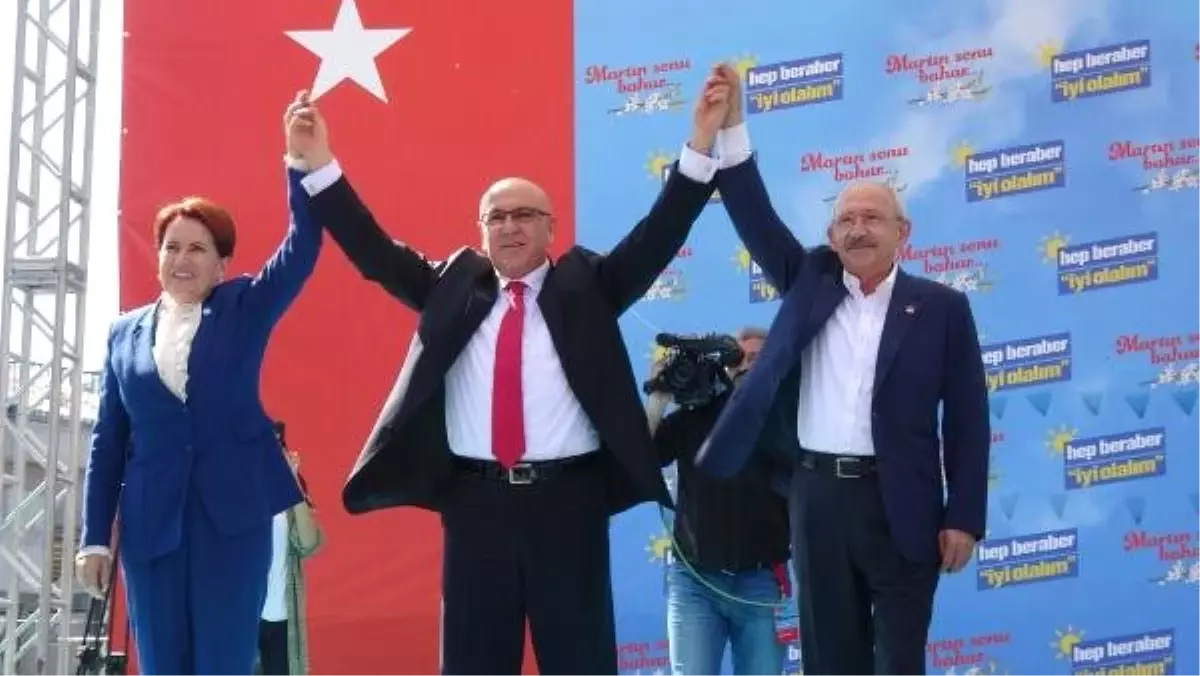 Kılıçdaroğlu ve Akşener\'den Balıkesir\'de Ortak Miting