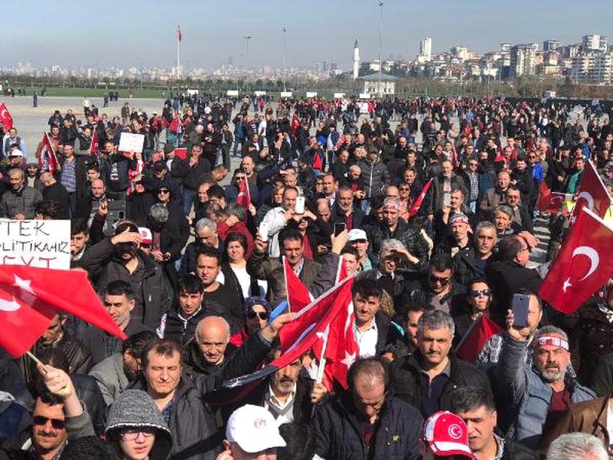 Maltepe\'de Eyt Mitingi