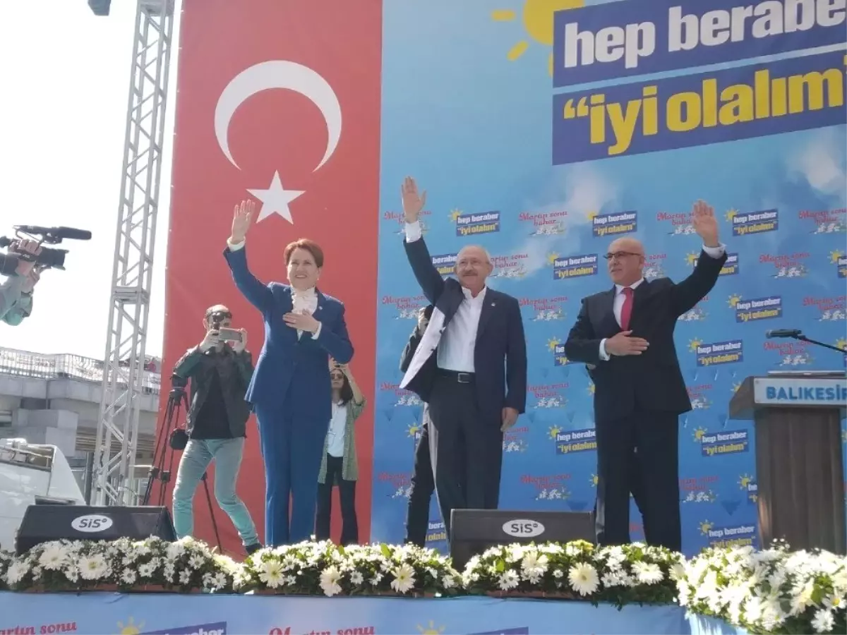 Millet İttifakı\'ndan Balıkesir\'de Ortak Miting