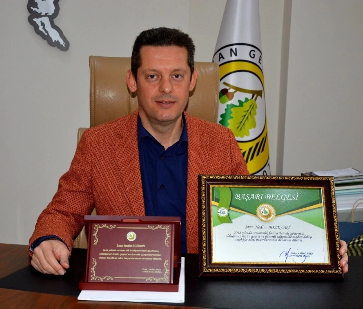 Muradiye Orman Fidanlığına Ödül