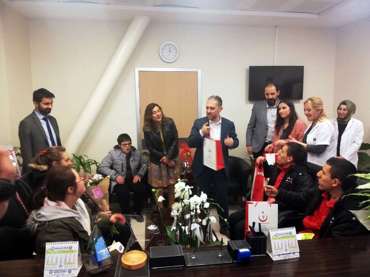 Özel Öğrencilerden Özel Ziyaret