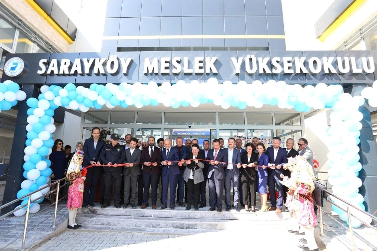 Paü Sarayköy Meslek Yüksekokulu Yeni Binası Hizmete Girdi