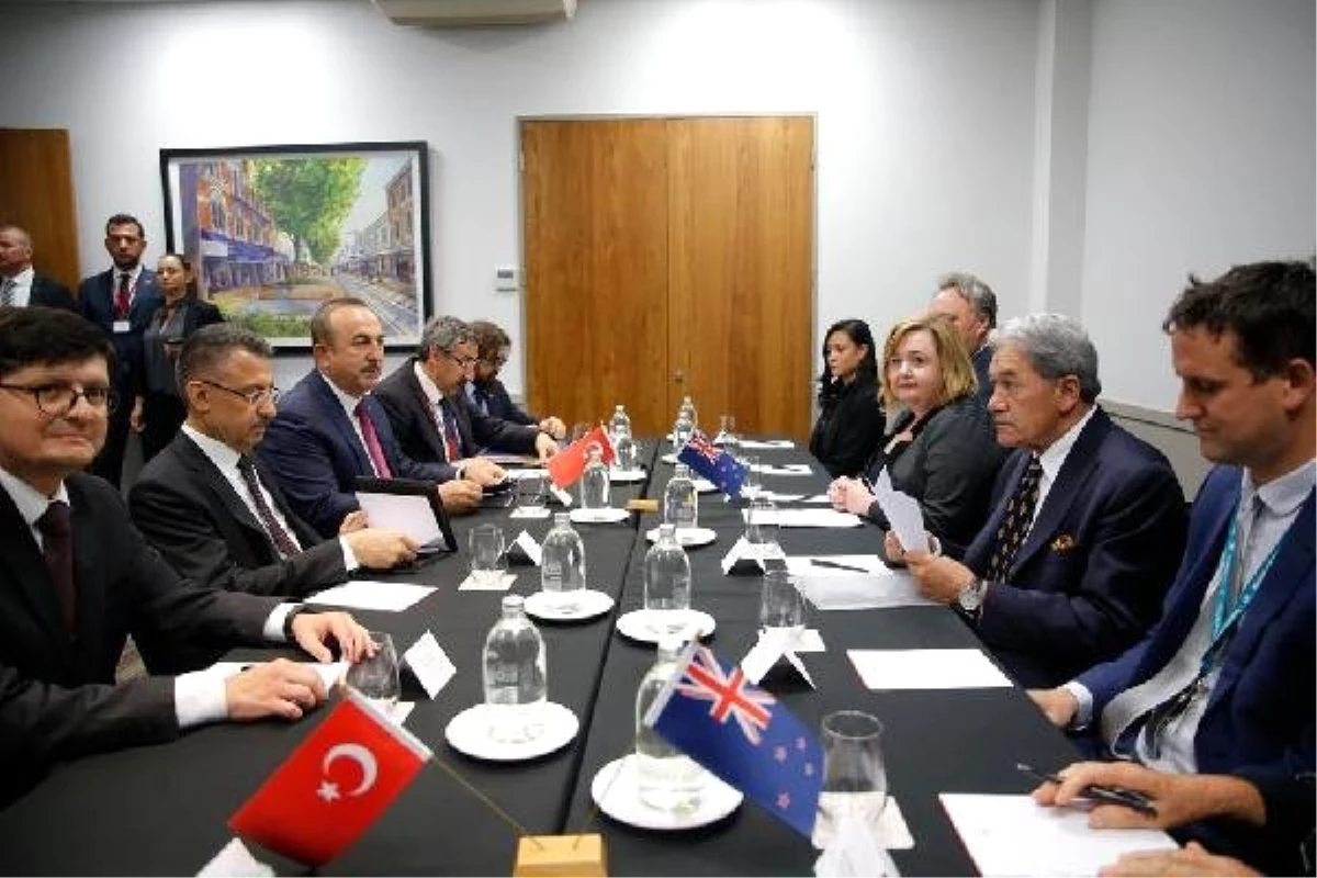 Türk Heyeti, Yeni Zelanda Başbakan Yardımcısı Peters ile Görüştü
