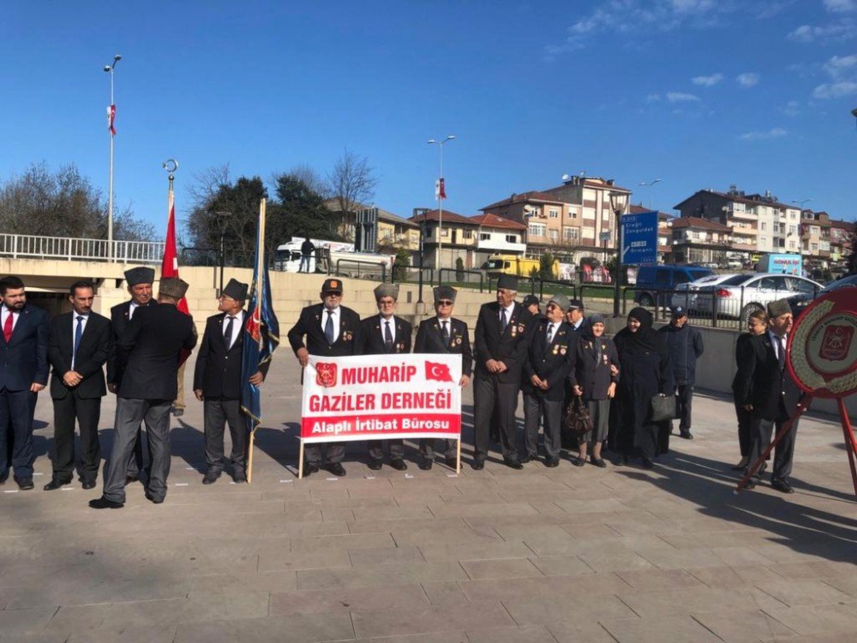 Alaplı\'da 18 Mart Çanakkale Zaferi Coşkuyla Kutlandı