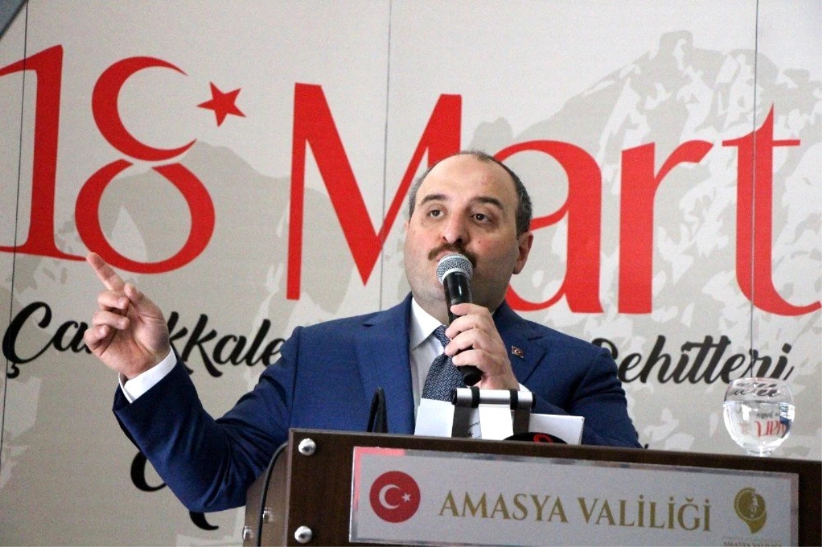 Bakan Varank Amasya\'da Binali Yıldırım\'a Destek İstedi