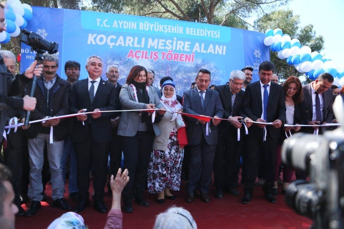 Başkan Çerçioğlu, Koçarlı\'da Mesire Alanının Açılışını Yaptı