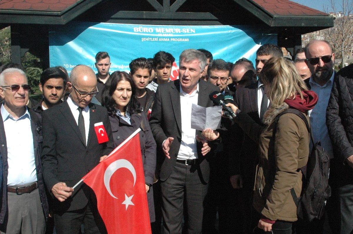 Büro Memur-Sen 18 Mart Şehitlerini Unutmadı