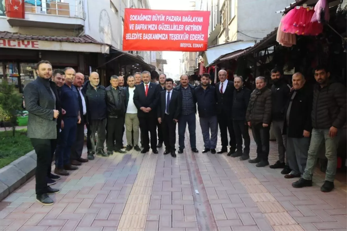 Cordanoğlu Sokak Sakinlerinden Başkan Kılıç\'a Teşekkür