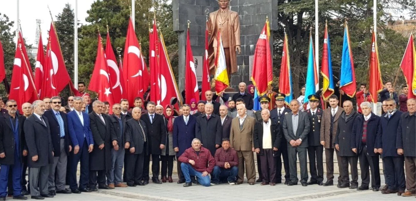 Develi\'de 18 Mart Çanakkale Şehitlerini Anma Töreni Gerçekleştirildi
