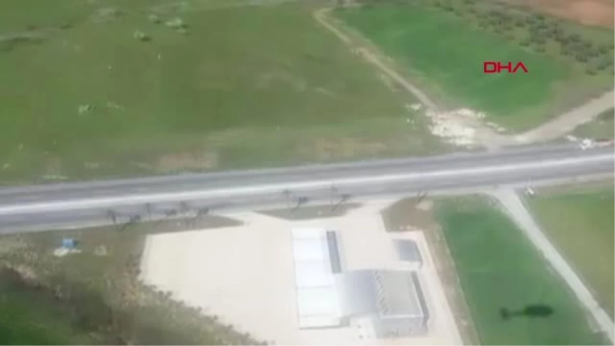 İzmir\'de, Helikopter Destekli Trafik Denetimi