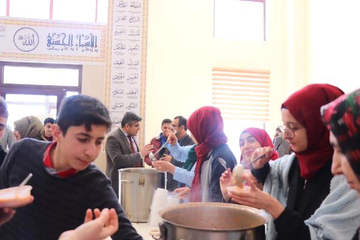 Mardin\'de Öğrencilere \'Çanakkale Menüsü\'