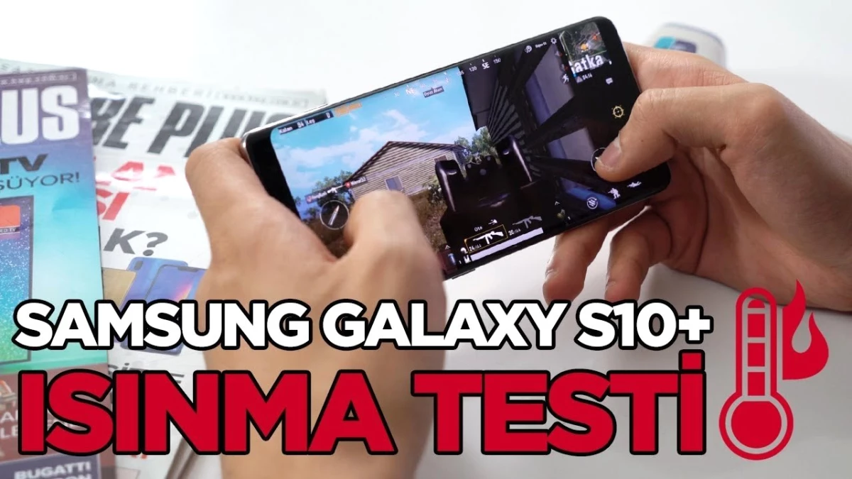 Samsung Galaxy S10+ Isınma Testi (Pubg Mobile ve 4k Video)