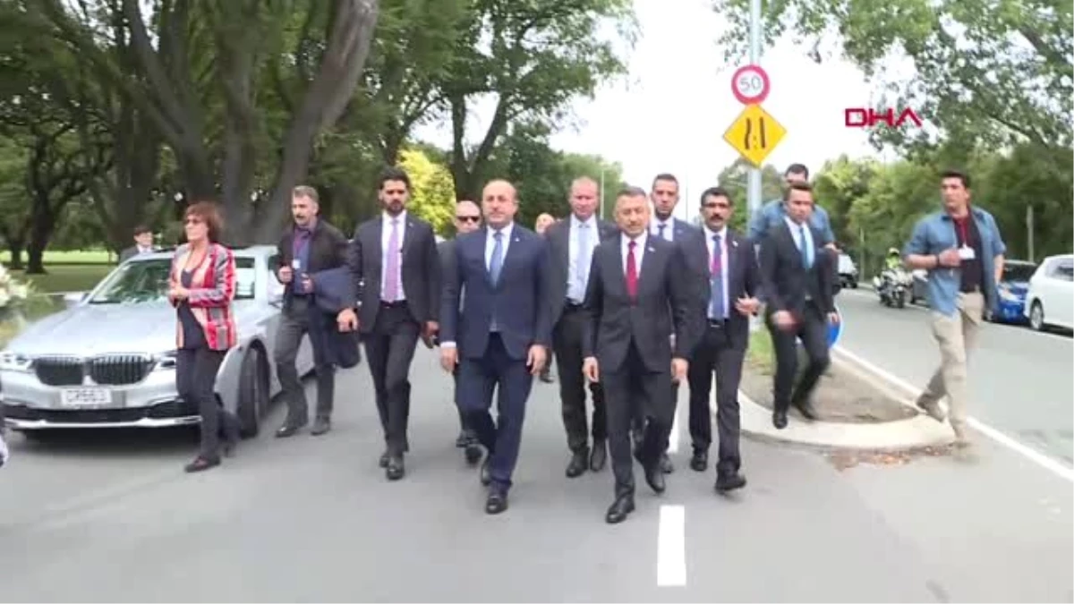 Yeni Zelanda - Cumhurbaşkanı Yardımcısı Oktay ve Dışişleri Bakanı Çavuşoğlu, Saldırının Yaşandığı...