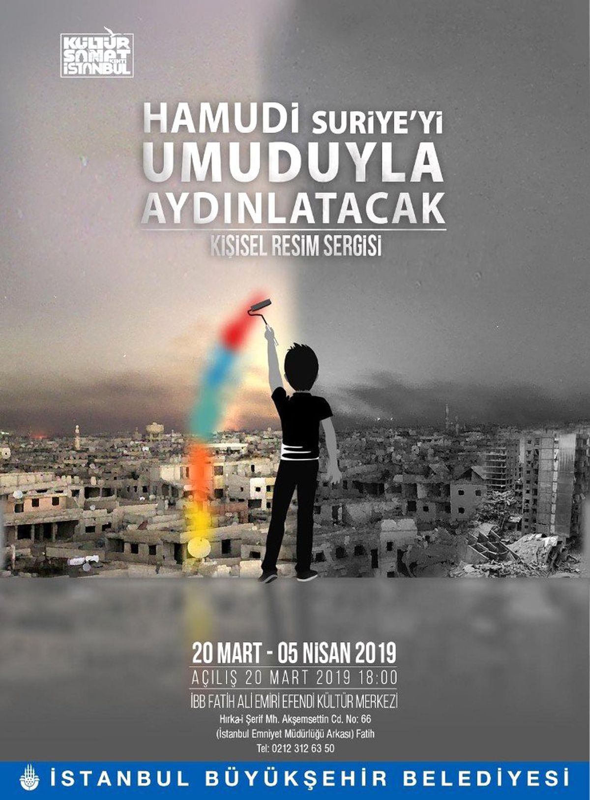 15 Yaşındaki Suriyeli Hamudi\'nin Sergisi 20 Mart\'ta Açılıyor