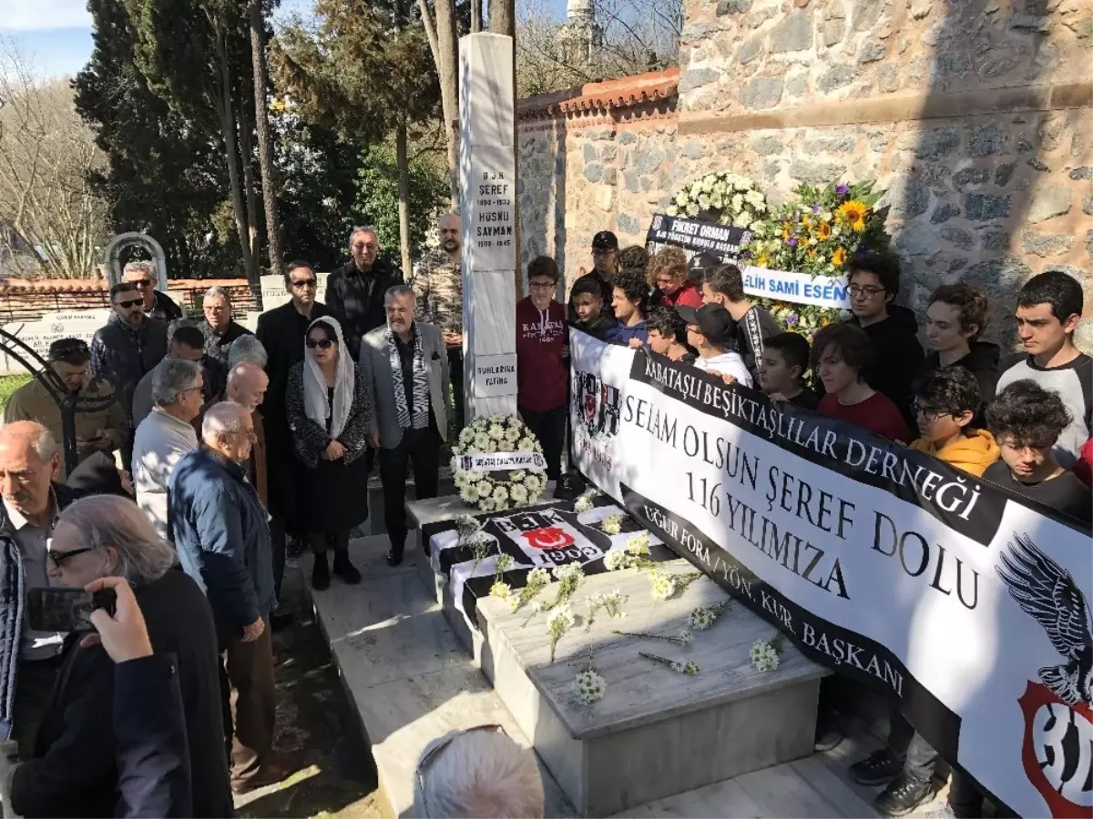 Beşiktaş, Kuruluş Gününde Şeref Bey\'i Unutmadı