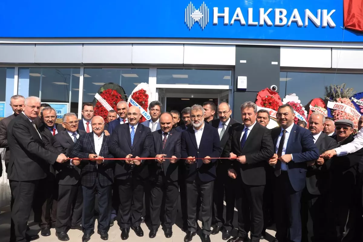 Halkbank Mimarsinan Osb Şubesi Açıldı