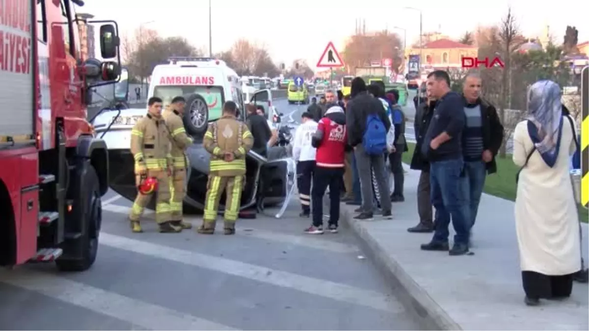 İstanbul-Kaza Yapan Sürücü, Önce Kaçtı Sonra Geri Döndü