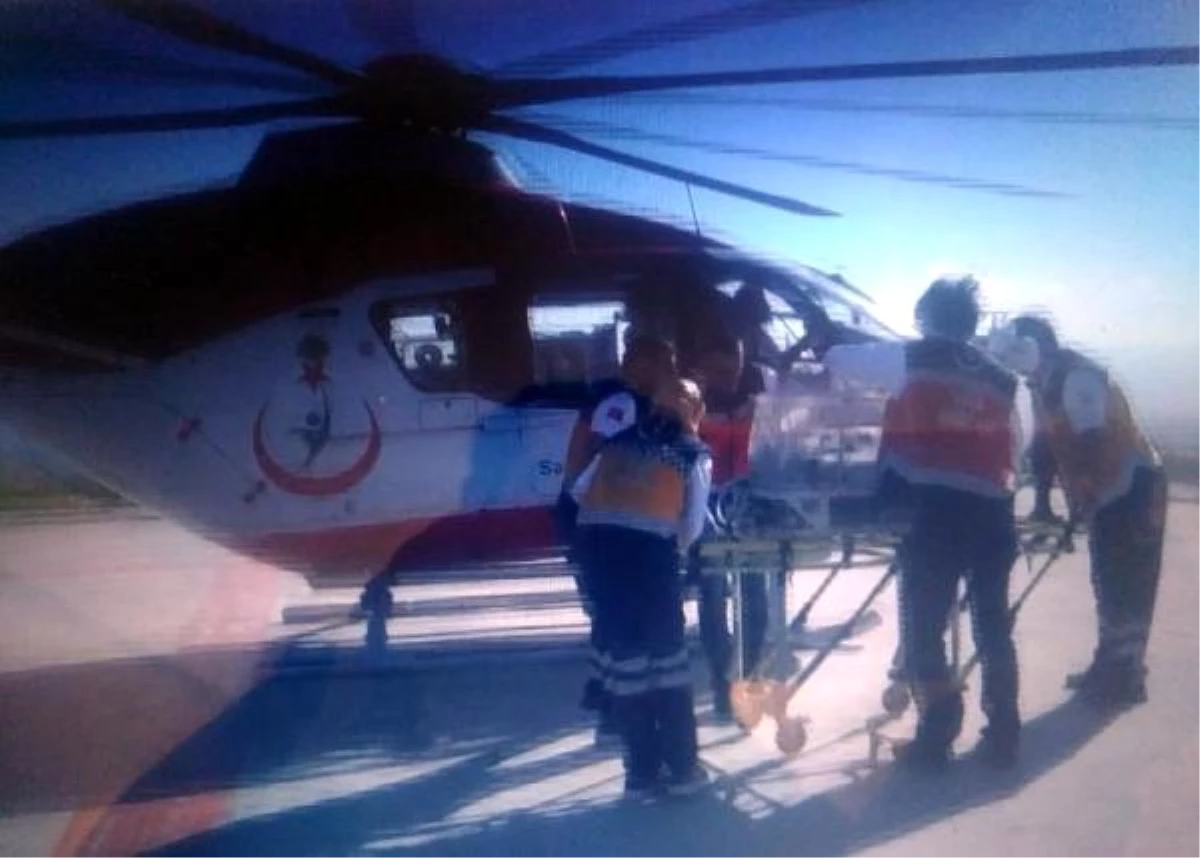 Kalp Rahatsızlığı Bulunan Bebek Helikopterle Nakledildi