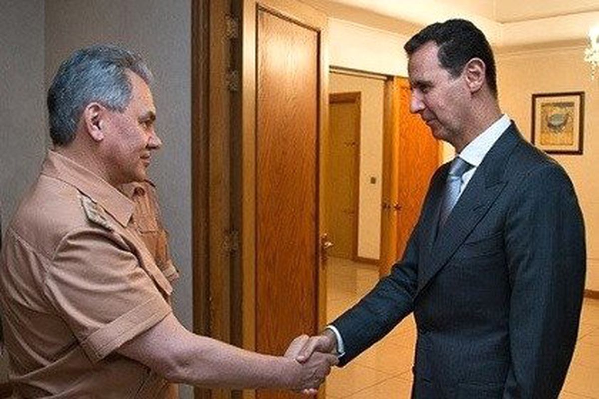 Rusya Savunma Bakanı Şoygu, Esad\'la Görüştü