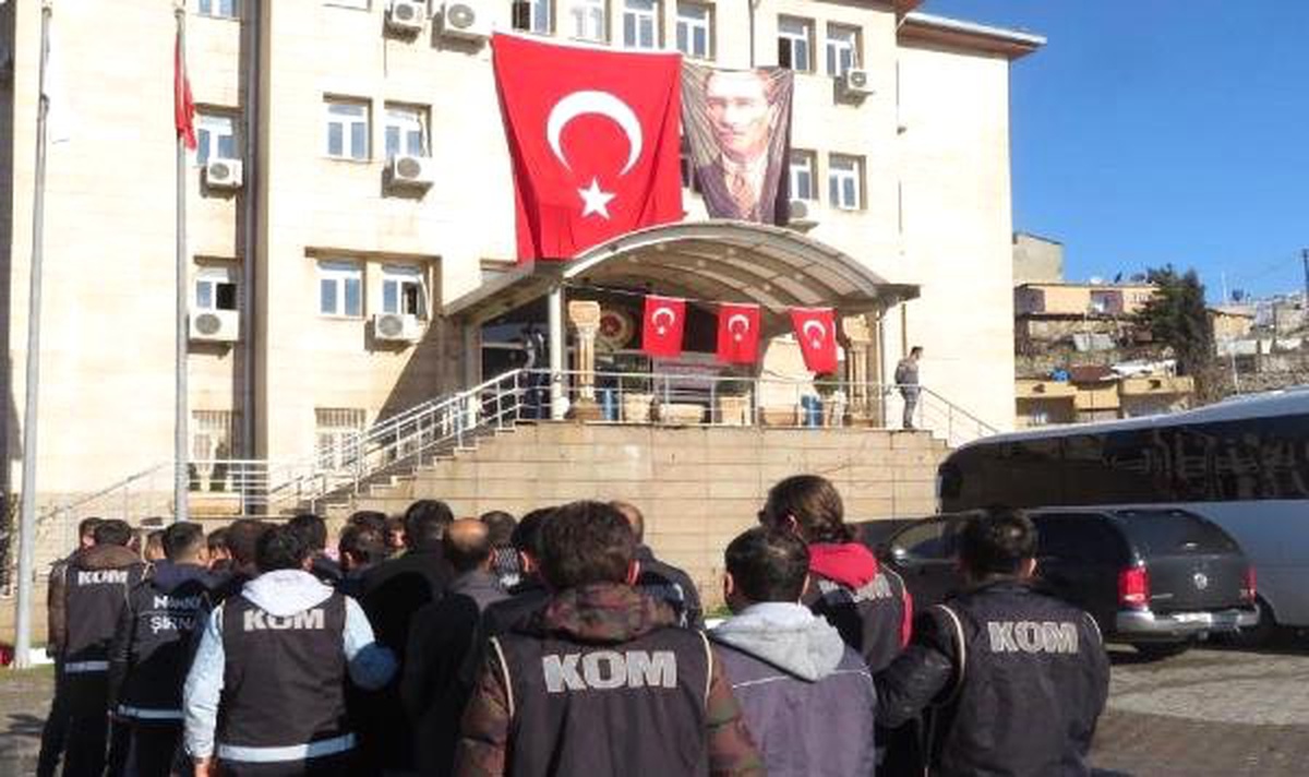 Şırnak Merkezli Fetö Operasyonunda 4 Tutuklama