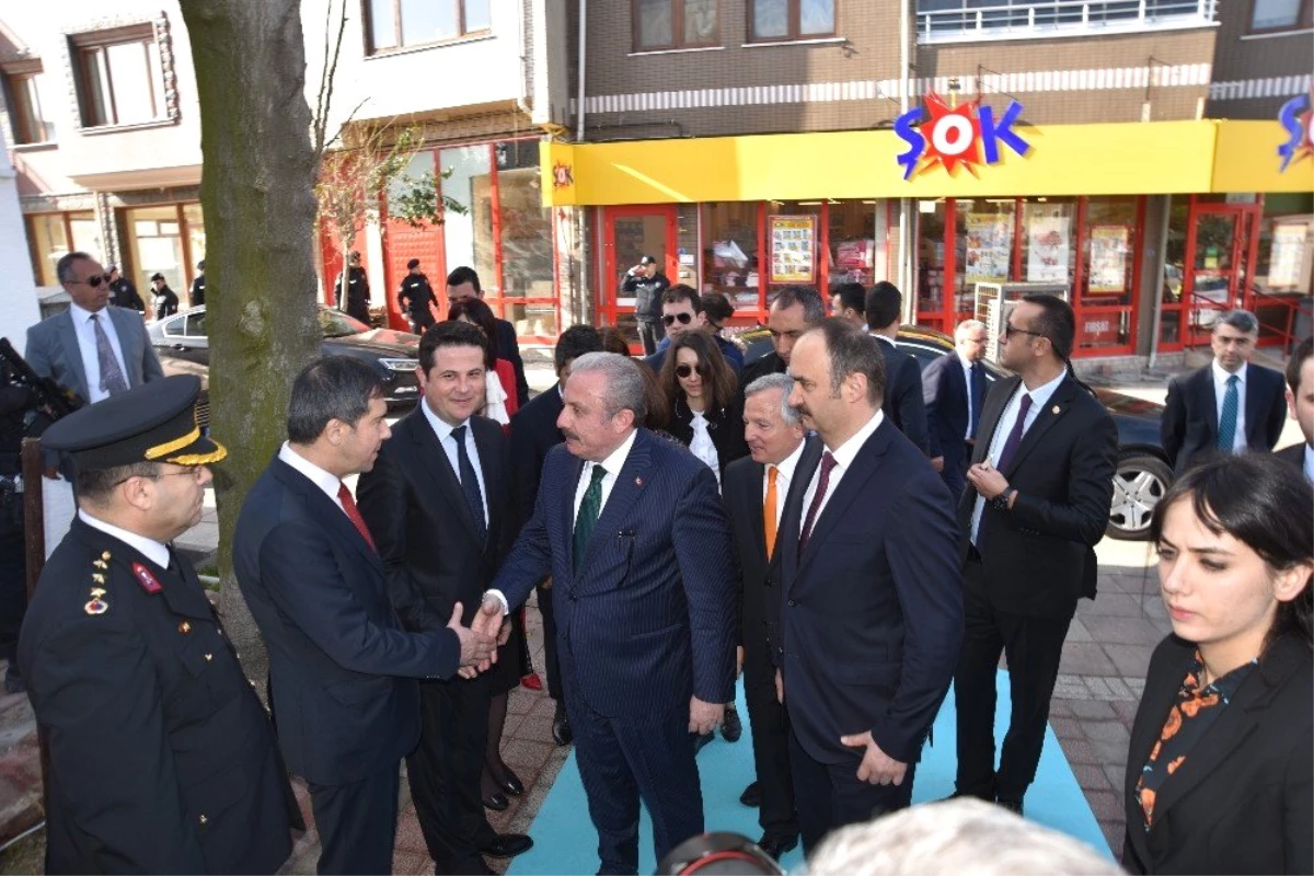 TBMM Başkanı Şentop, Edirne\'de Okul ve Hastane Açılışına Katıldı