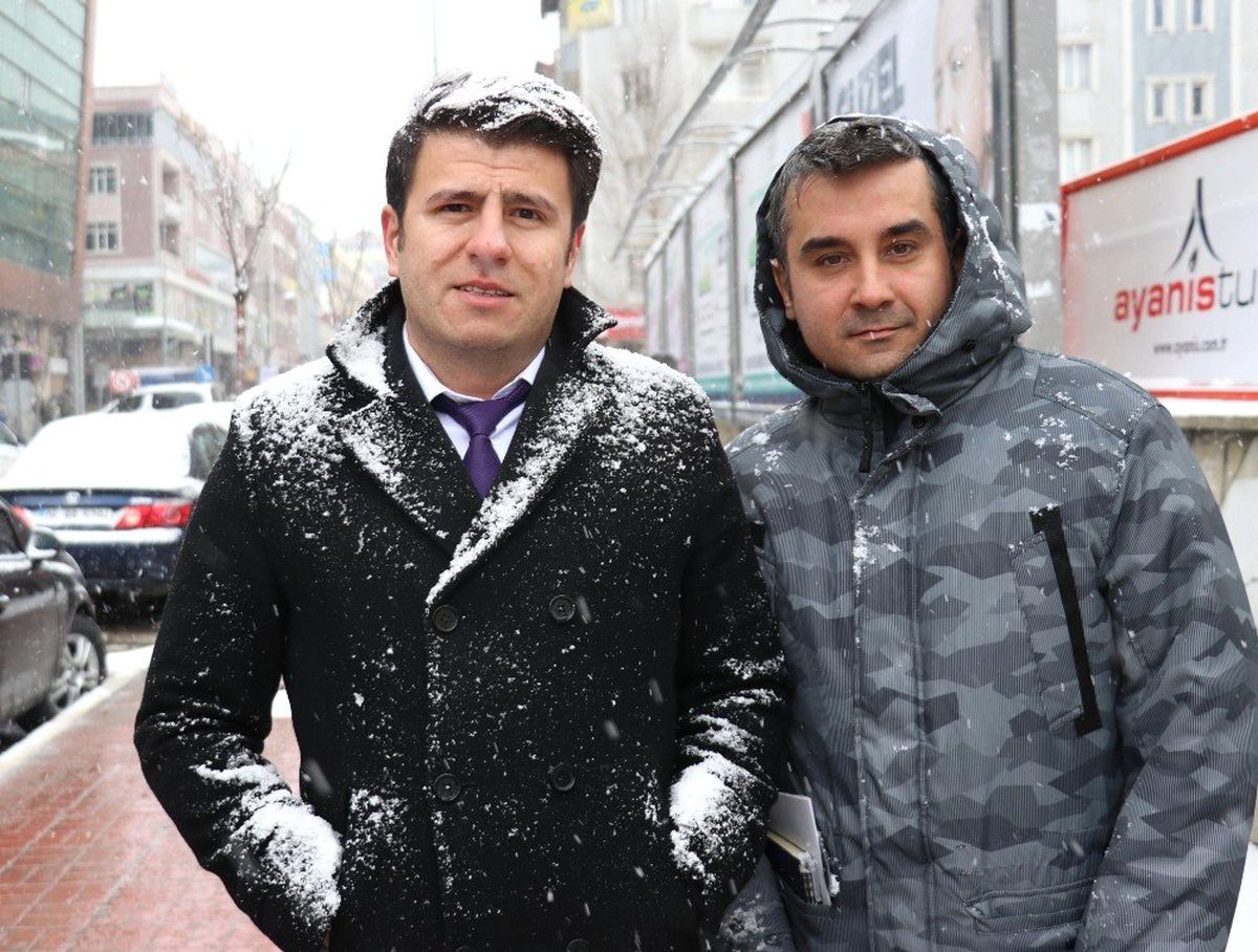 Van\'da Mart Ayında Kar Yağışı