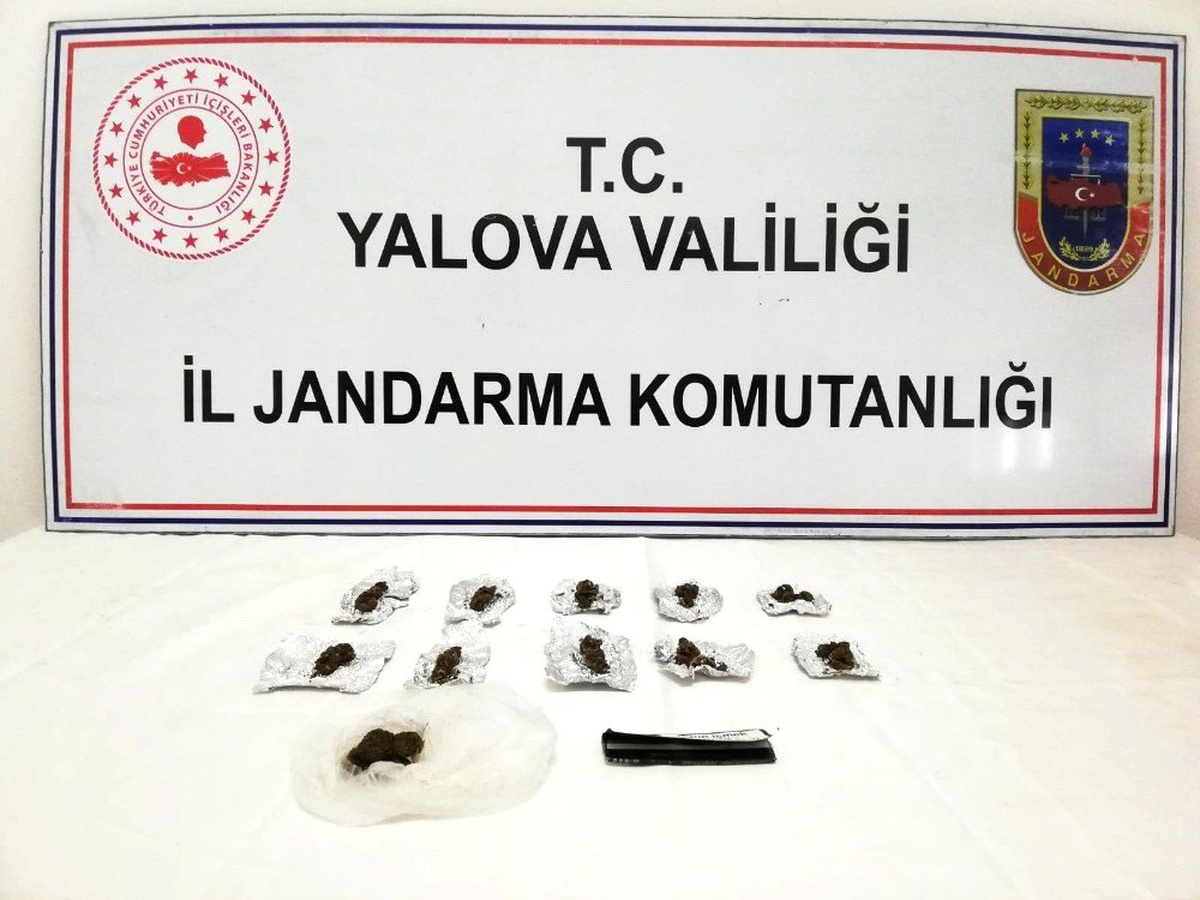 Yalova Jandarmasından Uyuşturucu Operasyonu