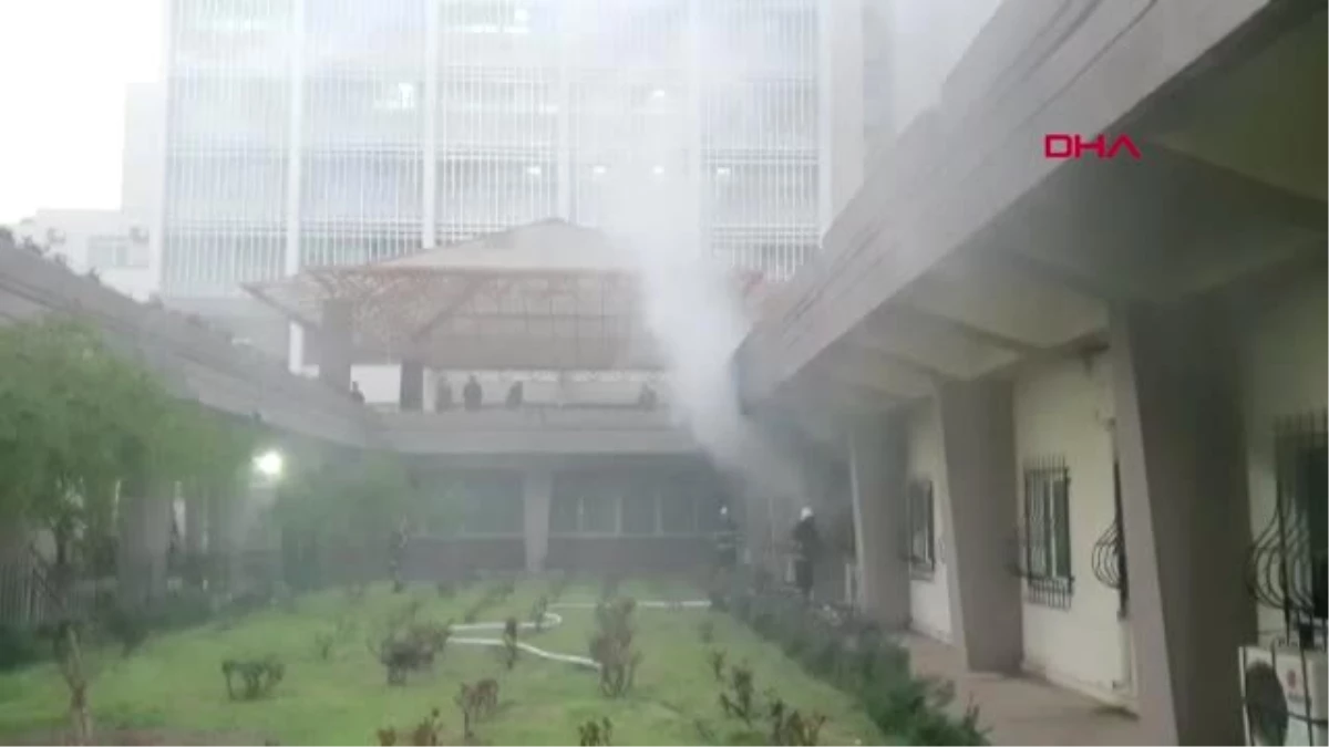 Adana - Çukurova Üniversitesi Tıp Fakültesi Balcalı Hastanesi\'nde Yangın